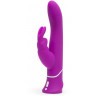 Лиловый вибратор-кролик Curve Rechargeable Rabbit Vibrator - 25,4 см.