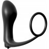 Анальная пробка с вибрацией с эрекционным кольцом Ass-Gasm Cockring Vibrating Plug 