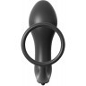 Анальная пробка с вибрацией с эрекционным кольцом Ass-Gasm Cockring Vibrating Plug 