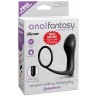 Анальная пробка с вибрацией с эрекционным кольцом Ass-Gasm Cockring Vibrating Plug 