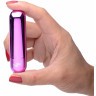 Лиловая вибропуля 10X Rechargeable Vibrating Metallic Bullet