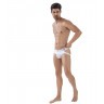 Белые мужские трусы-джоки Oporto Jockstrap
