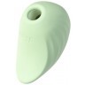 Салатовый вакуум-волновой стимулятор клитора Satisfyer Pearl Diver