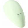 Салатовый вакуум-волновой стимулятор клитора Satisfyer Pearl Diver