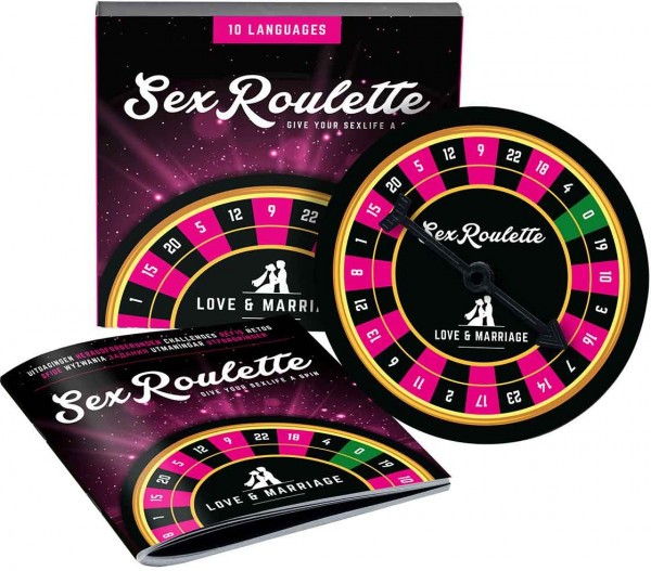 Настольная игра-рулетка Sex Roulette Love   Marriage
