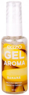 Интимный лубрикант Egzo Aroma с ароматом банана - 50 мл.