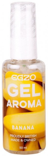 Интимный лубрикант Egzo Aroma с ароматом банана - 50 мл.