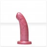 Розовый фаллоимитатор Golden Rose Dildo Small - 13,5 см.