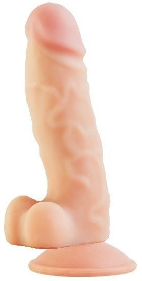 Телесный вибратор-реалистик REAL Standard - 15 см.