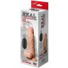 Телесный вибратор-реалистик REAL Standard - 15 см.