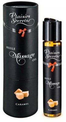 Массажное масло с ароматом карамели Huile de Massage Gourmande Caramel - 59 мл.