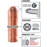 Реалистичная насадка Mega 1 Extension - 17 см.