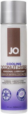 Водно-масляный лубрикант с охлаждающим эффектом JO Silicon free Hybrid Lubricant COOLING - 120 мл.