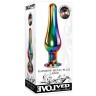 Радужная металлическая пробка Rainbow Metal Plug Large - 12,9 см.
