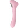 Нежно-розовый двусторонний стимулятор Daisy Massager - 20,2 см.