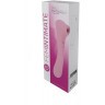 Нежно-розовый двусторонний стимулятор Daisy Massager - 20,2 см.