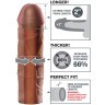 Коричневая насадка Mega 2  Extension - 20,3 см.