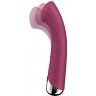 Сливовый вибратор для G-точки Spinning G-Spot 1 - 17 см.