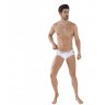 Белые мужские трусы-джоки Venture Jockstrap