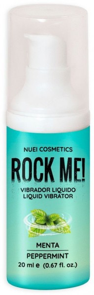 Жидкий вибратор Nuei Rock Me! с ароматом мяты - 20 мл.