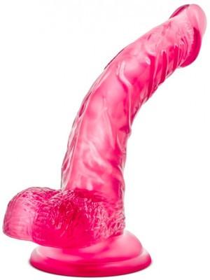 Розовый фаллоимитатор Sweet n Hard 7- 21,59 см.
