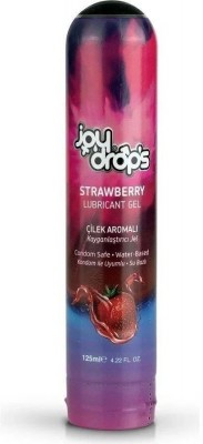 Смазка на водной основе Strawberry с ароматом клубники - 125 мл.