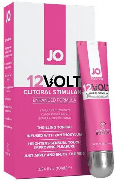 Возбуждающая сыворотка мощного действия JO Volt 12V - 10 мл.