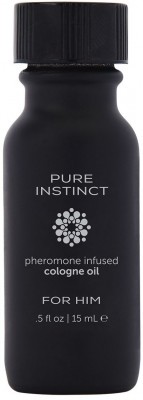 Мужское ароматическое масло с феромонами PURE INSTINCT - 15 мл.