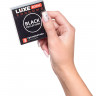 Черные презервативы LUXE Royal Black Collection - 3 шт.