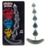 Дымчатая анальная цепочка PLIABLE PROBE - 15 см.