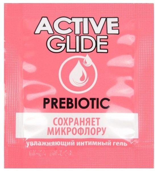 Лубрикант на водной основе Active Glide с пребиотиком - 3 гр.