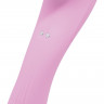 Розовый стимулятор Smoooch Clitoral Suction   Vibration - 18,6 см.