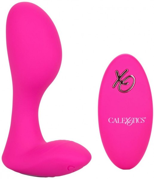 Розовый массажер G-точки Remote G Spot Arouser - 10,75 см.