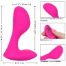 Розовый массажер G-точки Remote G Spot Arouser - 10,75 см.