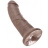 Коричневый фаллоимитатор 8  Cock - 20,3 см.