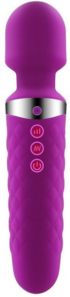 Фиолетовый wand-вибратор Be Wanded - 20 см.