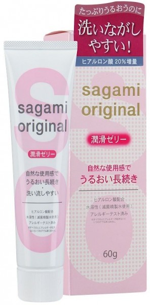 Гель-смазка на водной основе Sagami Original Gel - 60 гр.