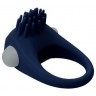 Синее эрекционное виброкольцо STIMU RING