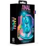 Бирюзовый анальный стимулятор The Gamma Plug - 13,3 см.