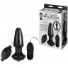 Надувная вибрирующая анальная пробка  Inflatable Vibrating Butt Plug - 10,2 см.