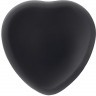 Черный фаллос на присоске Silicone Bendable Dildo XL - 20 см.