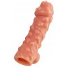 Насадка на фаллос с крупными бугорками Cock Sleeve 003 Size L - 17,6 см.