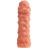 Насадка на фаллос с крупными бугорками Cock Sleeve 003 Size L - 17,6 см.