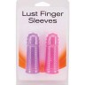 Набор из 2 насадок на пальцы Lust Finger Sleeves