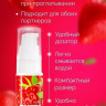 Гель-смазка Tutti-frutti с земляничным вкусом - 30 гр.