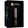 Золотистая вибропуля на цепочке Discreet Pleasure