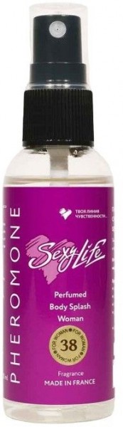 Женский парфюмированный спрей с феромонами Sexy Life №38 - 50 мл.