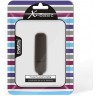 Черная вибропуля X-Basic Bullet Mini One Speed - 5,9 см.