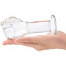 Стеклянный плаг в форме сжатой в кулак руки 5’’ Glass Fist Butt Plug - 13 см.