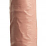 Телесный фаллоимитатор 9  Silicone Dual Density Cock - 25,4 см.